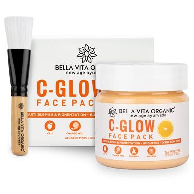 Mask for the Face (100 G), C-Glow Face Pack,