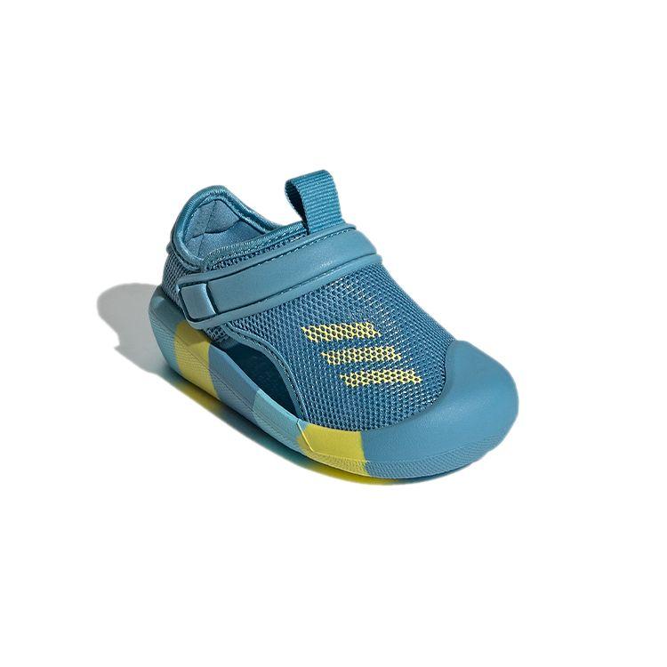 Adidas Ct I Trendy Sports Sandals Baby Footwear Blue Yellow GX5113