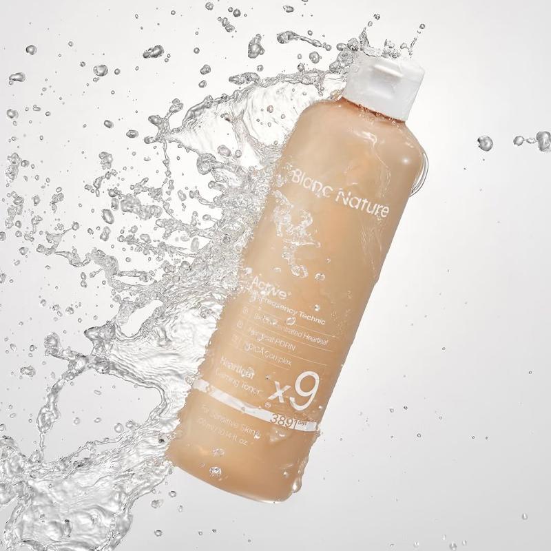 [Blanc Nature] 9x Concentrated Heartleaf Calming Toner 300ml
