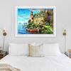 New 5D DIY Diamond Painting Scenic Lodge Diamond Embroidery Scenery Cross Stitch Full Round Drill Home Decor Manual Gift
