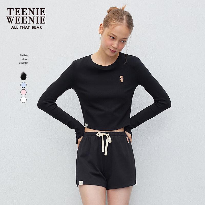 Teenie Weenie Combed Cotton Bear Women s Long Sleeve T-Shirt S