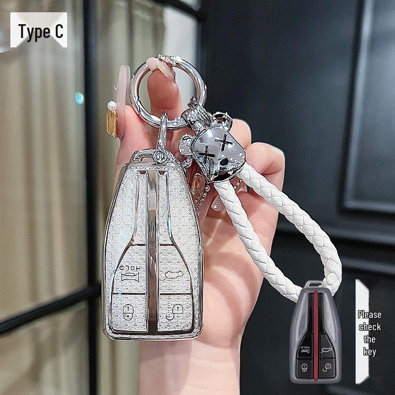 Custom Key Case for Hongqi Models: HS5, H5, H9, EQM5, H6, HS7 - Premium Design for Men and Women