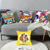 Cartoon B-Bobs Cute B-Burgers Cool Cushion Cover Pillow Cover Home Sofa Living Decoration Room  Office Car Nordic Simplicity