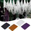 Halloween Gauze Black Roving Halloween  Cotton Large Mesh Decoration