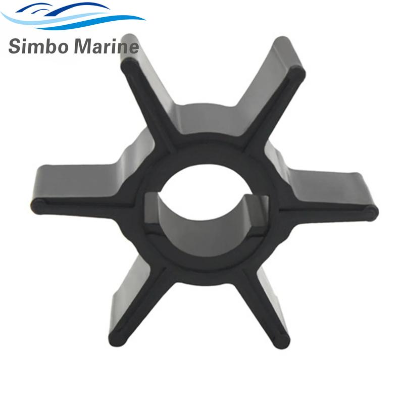 309-65021-1 Water Pump Impeller For Tohatsu Outboard  2.5 3.5 HP 2 Stroke Motor 309-65021-0 309-65021-1M 309650211 309650210 чёрный