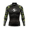 Men Women Quick Dry Rash Guard Long Sleeve UV Protection Swim Shirt Surfing Snorkeling Diving Summer Water Sports