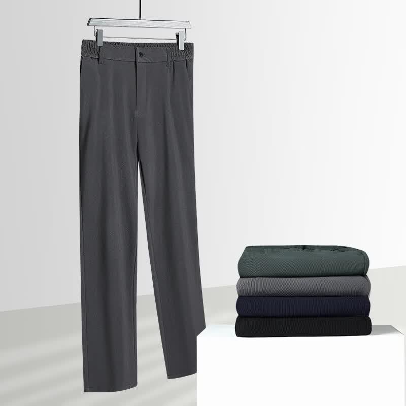 IMAGINEX Men's Straight-Leg Casual Business Pants