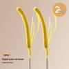Foxtail Grass Cat Teaser Wand: Durable Long Rod Toy for Self-Play and Boredom Relief
