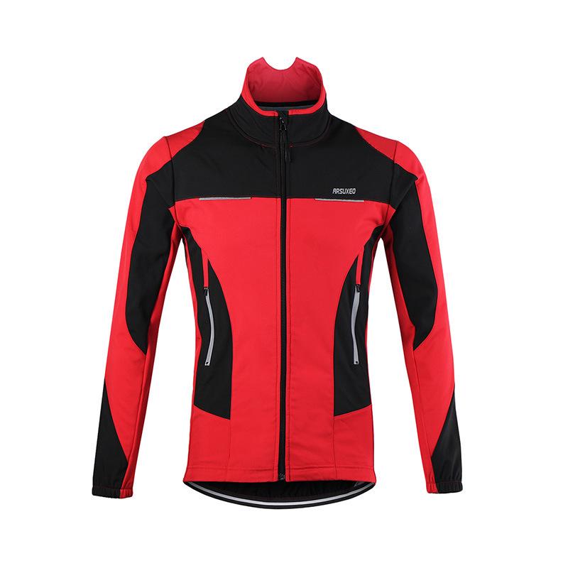 Camouflage Windproof & Rainproof Fleece Cycling Suit for Autumn/Winter