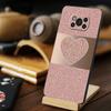 Phone Funda Cellphone TPU For Xiaomi POCO 9T 11T F4 GT MI 11 Lite X3 NFC M4 Pro 5G F3 M3 10T X4 Gold Pink Rose Glitter Hearts