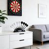 Yousheng 3D Printed Dart Stand 9 Fully Assembled Steel Soft Tip Dart Holder Heavy Duty Space Saving Tabletop Dart Organizer Storage Rack