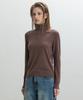 Dito Basic Thin Turtleneck [Brown]