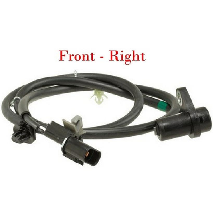 2 ABS Wheel Speed Sensor Front L/R Fits Mitsubishi Outlander 2003-2006 4cyl 2.4