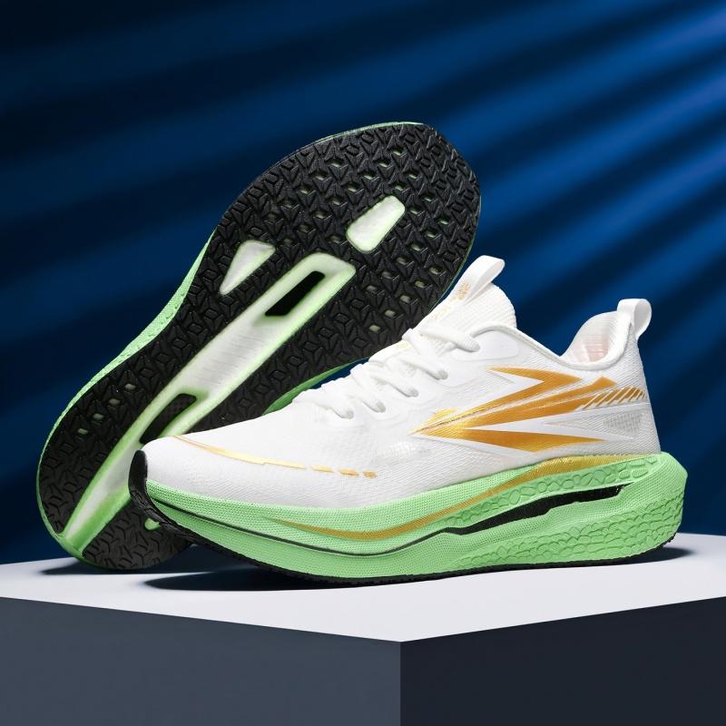 Running Shoes Man Carbon Plate Marathon Casual Sneakers Wear-Resistant Lightweight Comfort Athletic Training Sports For Woman