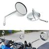 Rétroviseurs Rondes 10MM pour Motos Suzuki T500 Pour GT750 Pour GT550 Pour GT380 Pour GT250 A100 avec Design Élégant