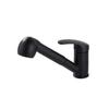 Pull-Down Kitchen Faucet with Dual Hot/Cold Water - Extendable Sprayer Sink Tap for Dishwashing and Food Preparation