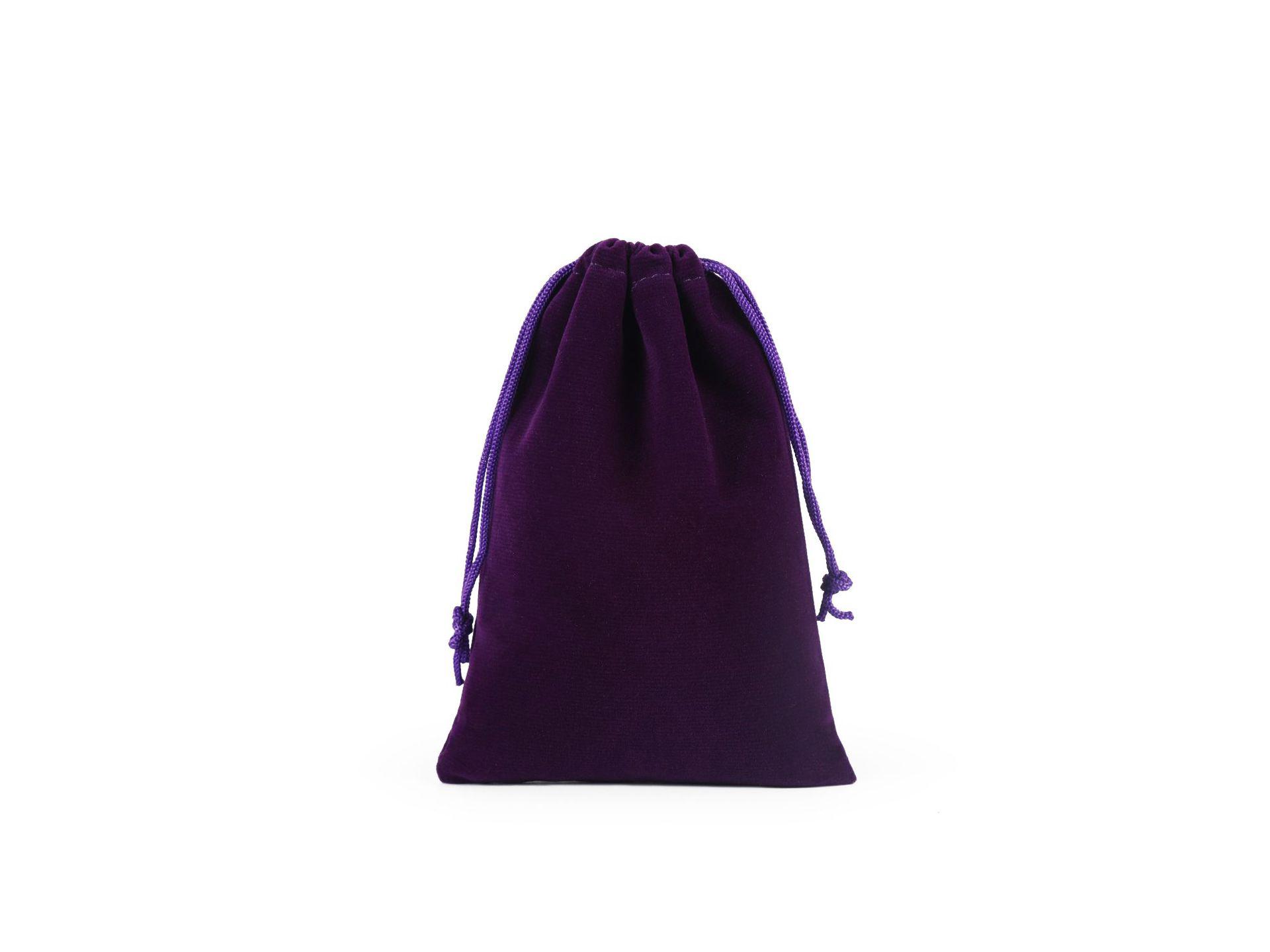 

Бархатный мешочек на кулиске на заказ для украшений, наушников и телефонов