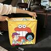 Fabric Foldable Storage Basket Waterproof Miscellaneous Storage Bag  Home Organization