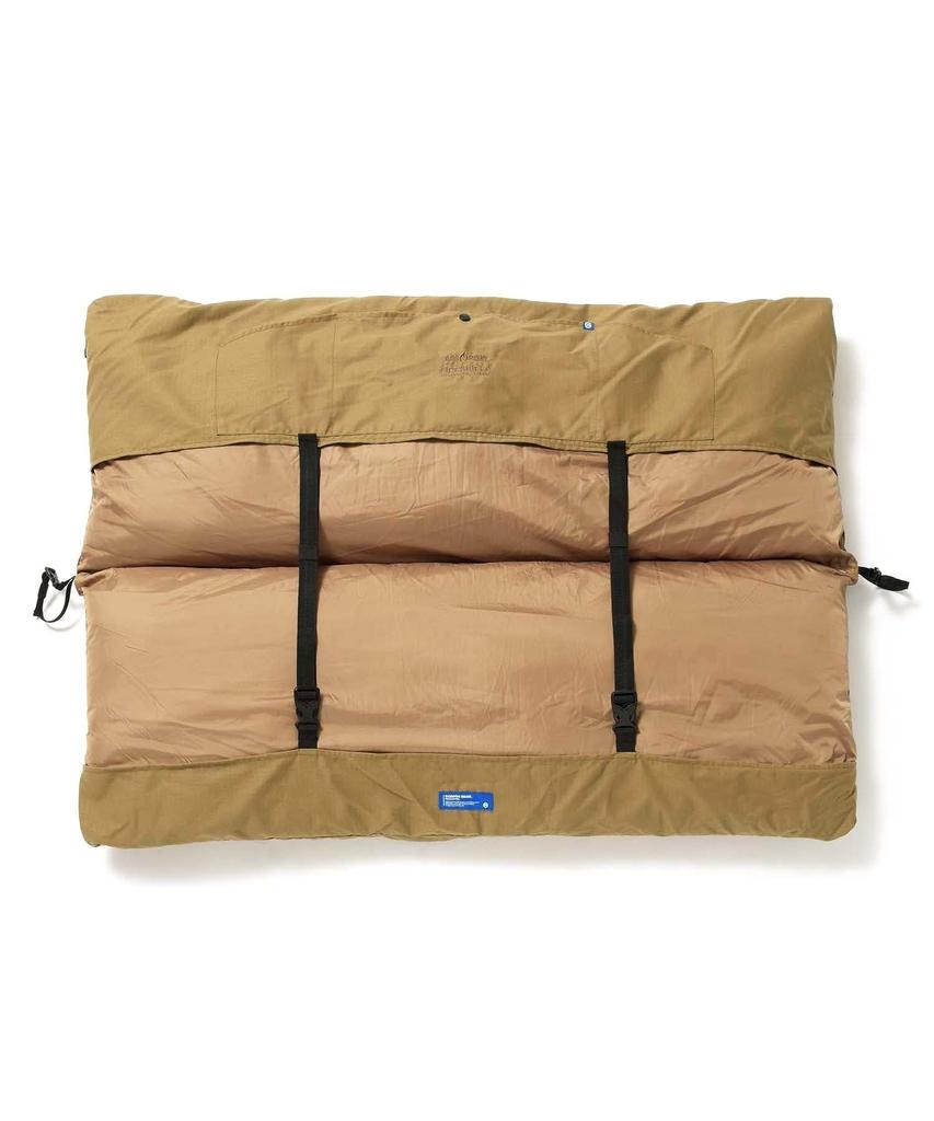 GRIP SWANY x GORDON MILLER FIREPROOF BENCH COVER, outdoor bench cover cushion, flame-retardant, cushion only, coyote beige, 1594698