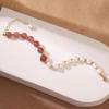 Elegant Baroque Natural Pearl Bracelet Female Luxury Zircon Pendant Fashion Girl Sweet Jewelry for Women