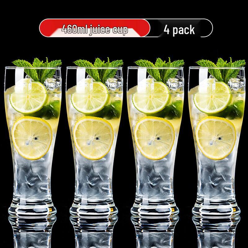 Qiwei Large Capacity Glass Beverage & Cocktail Cup