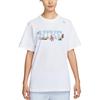 Nike Sportswear Lightweight Soft Loose Casual Short Sleeve T-Shirt Women Tops White IF0607100