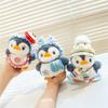 Backpack Charms Cartoon Plush Doll Pendant Japanese Style Cute Bag Pendant Penguin Keychain  Girls