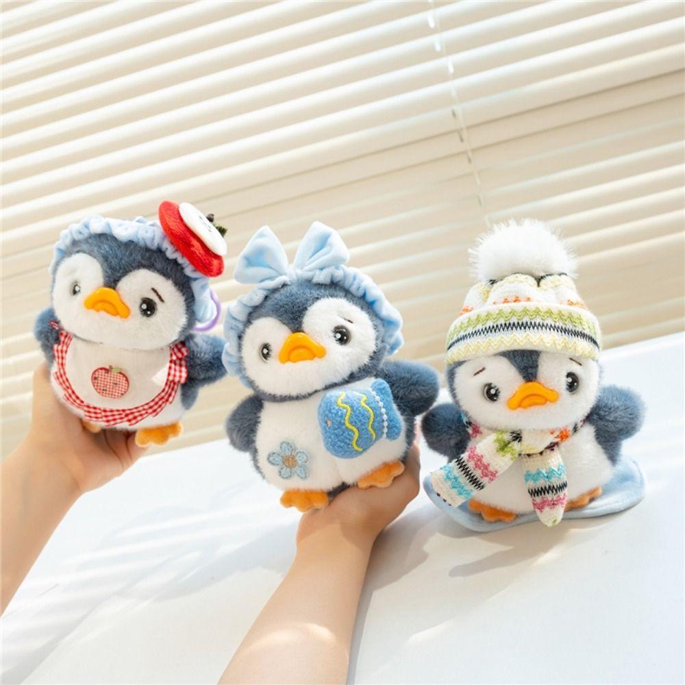 Backpack Charms Cartoon Plush Doll Pendant Japanese Style Cute Bag Pendant Penguin Keychain  Girls