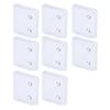4/8Pcs Shower Curtain Clips Windproof Self Adhesive Easy Installation Reusable Versatile Bathroom Curtain Holders