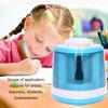 Blue Pencil Sharpeners Portable Pencil Trimmer Desk Stationery  Student Daily Learning