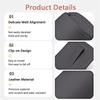 PU Leather Car Door Cup Holder Auto Drink Rack Storage Bin Organizer For Car Interior Back Seat Accessories Black Gray