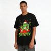 Grinch Six Seven Gesture Print Christmas Themed Adult Top Pure cotton T-shirt