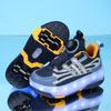 Classmate runaway shoes pulley boys can walk skating sneakers girls students four-wheel charging luminous shoes