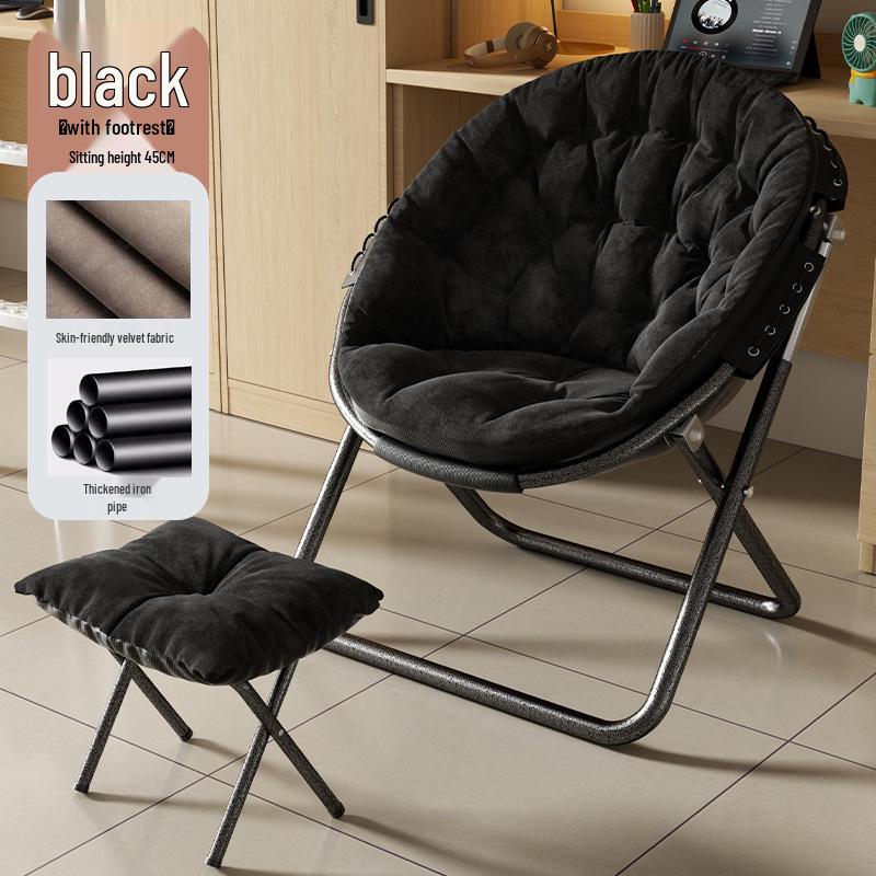 Versatile Recliner: Moon Chair, Folding Balcony Sofa, and Dorm Nest.