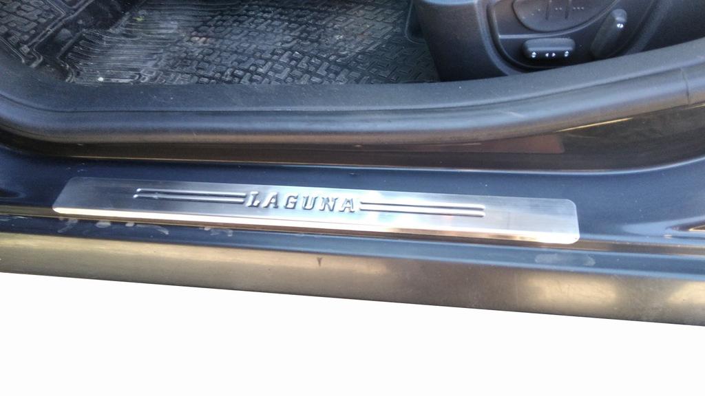 

Накладки на пороги OmsaLine (4шт, нерж.) для Renault Laguna 2001-2007 рр.