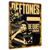 Deftones Band Metall Wandkunst Sei Still und Fahre Weit Weg Albumcover Dekoration für Musikfans Zimmerdekorationen