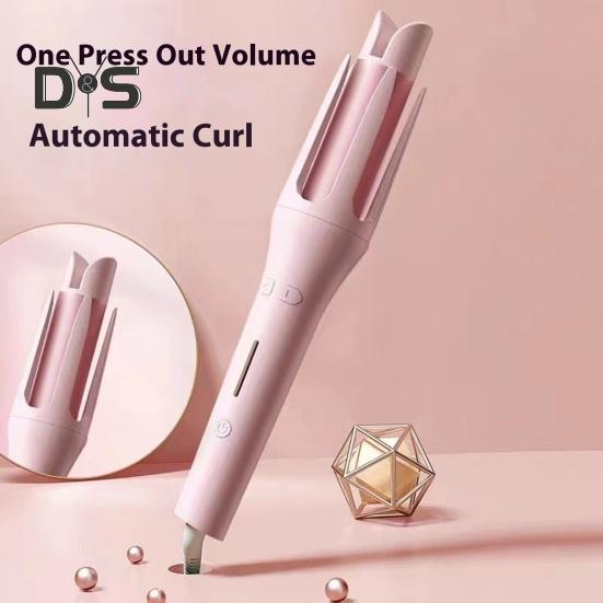32MM Automatic Rotating Curling Iron Fast Heating Professional Hair Curler Portable Travel Negative Ions Electric Curling Wand Women Hair Styling