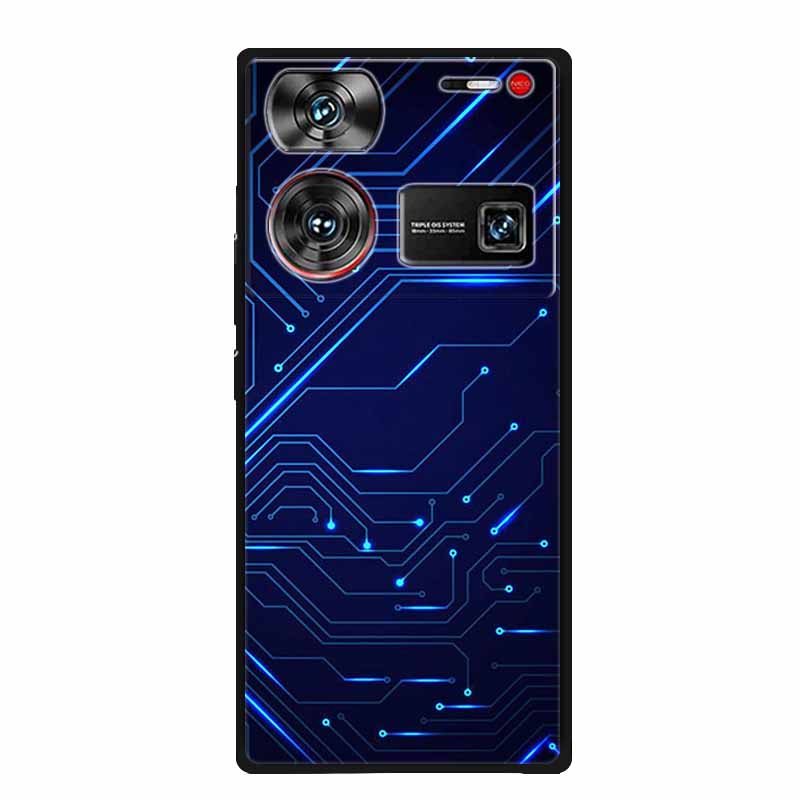 For ZTE Nubia Z60 Ultra Case Animals Soft Silicone TPU Cover Phone Cases For ZTE Nubia Z60Ultra 5G Protective Cool Wolf Coque