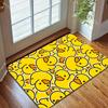Süßes gelbes Enten-Cartoon-Muster Robuster Teppich für Wohnzimmer Schlafzimmer Badezimmer Matte Kreative Fußmatte Heimdekoration Luxuriöses Geschenk