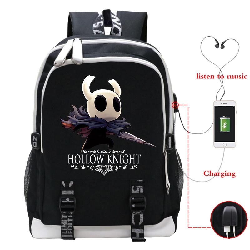 Boys Girls Hollow Knight Schoolbag Children
