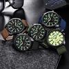 Watch Men's Army Watch Nylon with Calendar Quartz Watch
