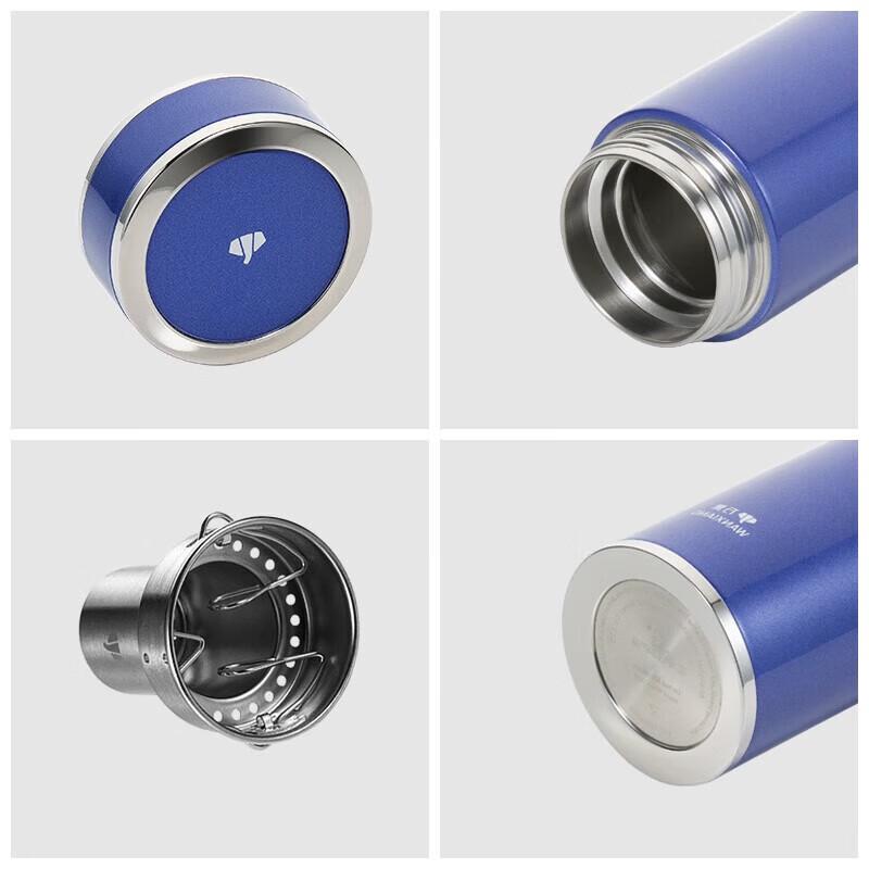 WANXIANG Stainless Steel Vacuum Insulated Wide-Mouth Water Bottle