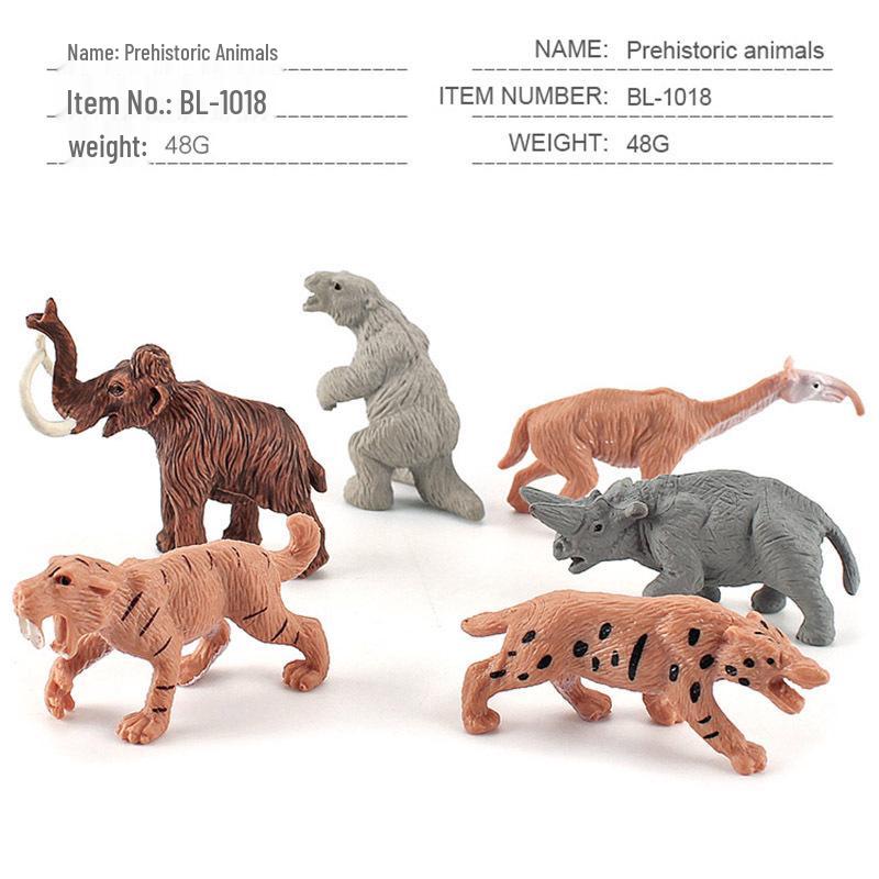 Cross-Border Farm Animal Miniature Model Set: Chickens, Ducks, Geese, Cows, and More