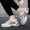 PARZIVAL Designerschuhe für Herren Lässige Klobige Sneaker Schnür-Trainer Mode Studenten-Sneaker Herren Vulkanisierte Tenis Masculino