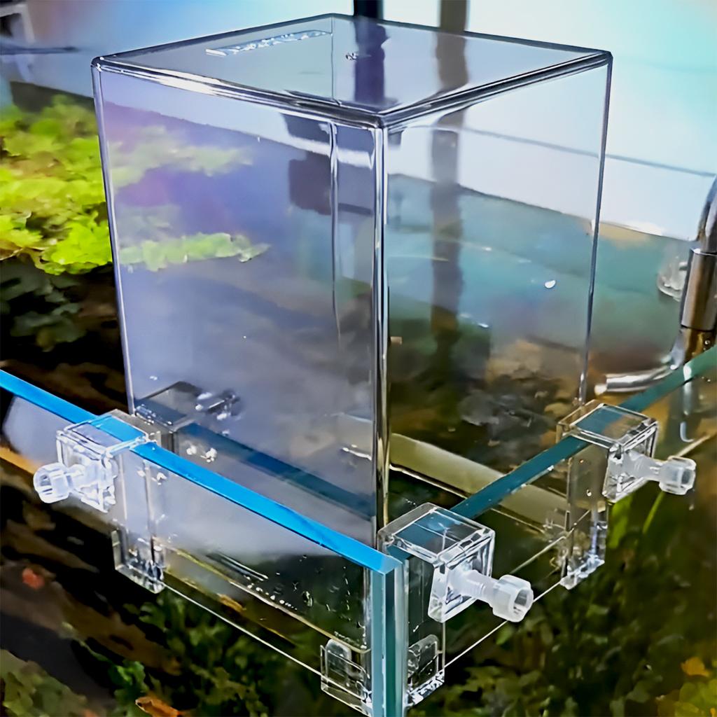 Negative Pressure Fish Tank Suspended Transparent Fish Tank Ecological Tank Landscaping Decoration Aerial Aquarium Extender