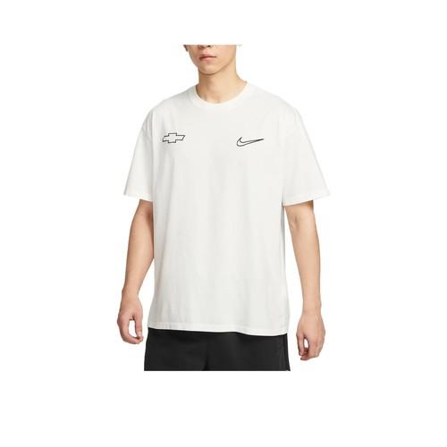 Nike Модная, Удобная, Простая, Стильная мужская футболка с коротким рукавом EU L белый