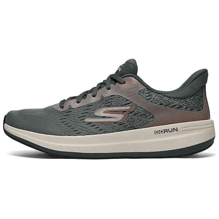 Skechers Go Run Pulse 2 Удобные Прочные Низкие Беговые Кроссовки Мужские Кроссовки Серые 220541-GYOR 42.5