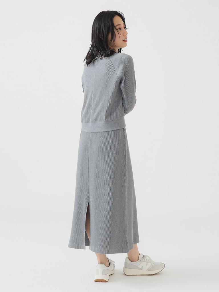 B:MING LIFE STORE by BEAMS Dress Set: Cardigan and Dress, Women's, TOP_GREY, One Size