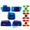 For Scooters Motorcycle Switch Button Kit with Headlight Turn Signal Horn Dimming Option Accessories Easy Installation