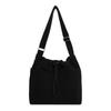 Retro large-capacity shoulder bag, foreign corduroy cloth bag new Japanese and Korean casual simple messenger bag women's bag